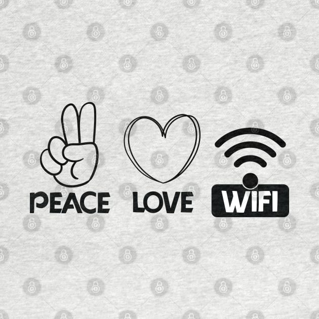 love peace wifi by teestaan